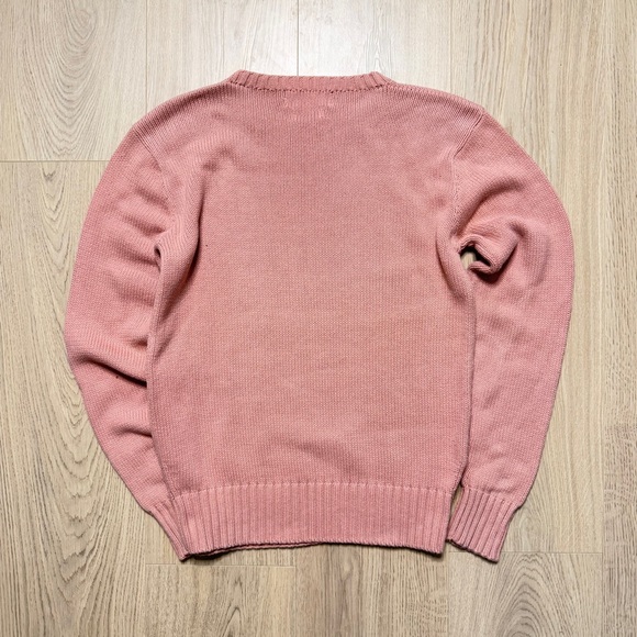 Vintage Polo Ralph Lauren Long Sleeve Cotton Knit Sweater Womens Small - Picture 2 of 9